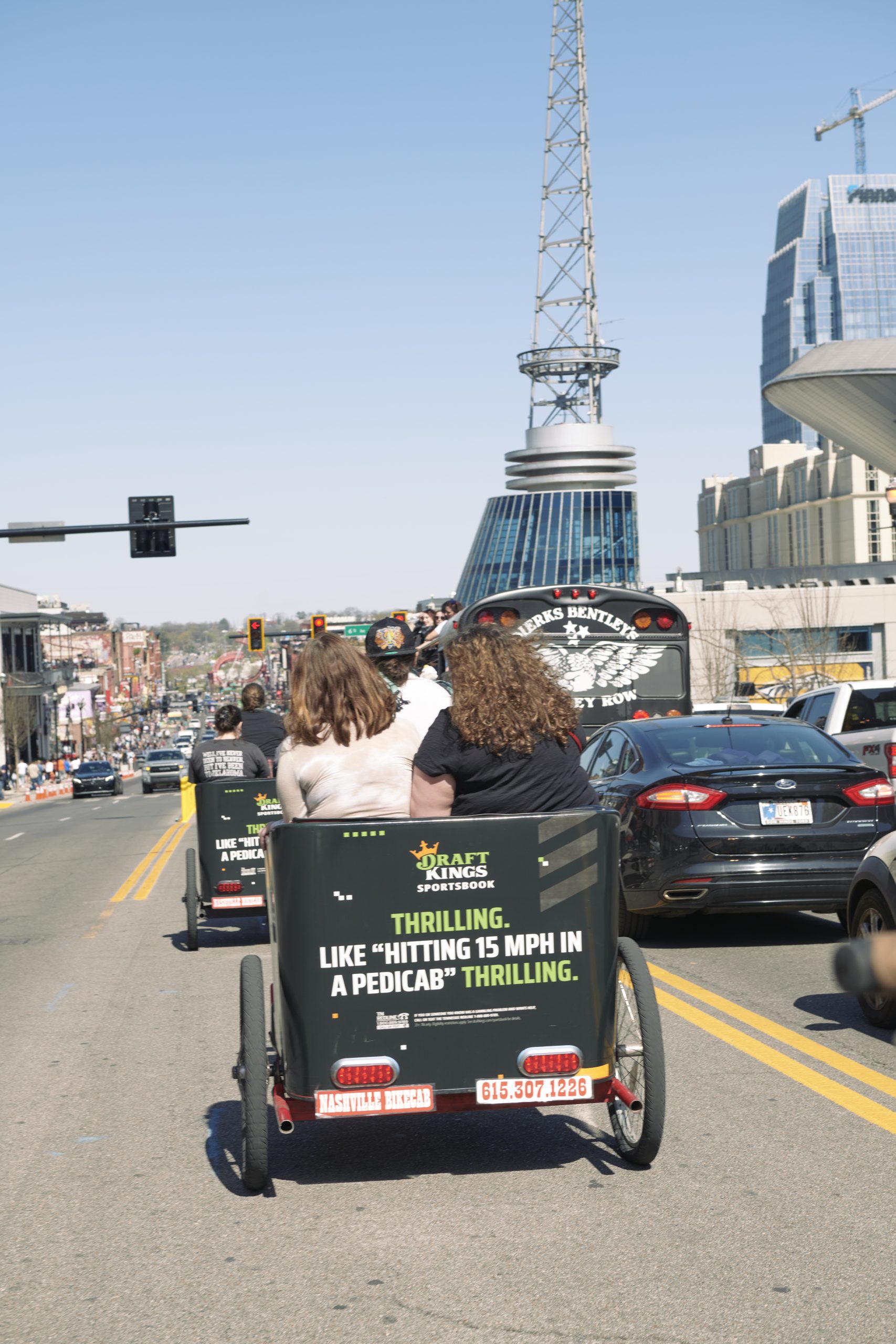 Nashville Bikecab Advertising